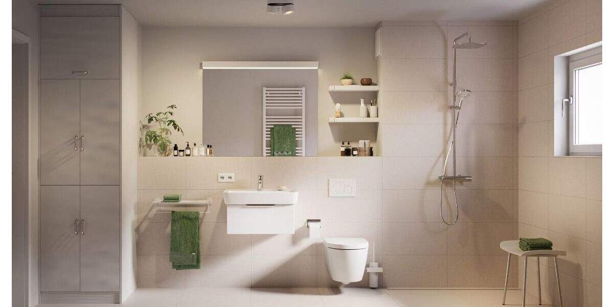 Etagenwohnung Bietigheim-Bissingen Bissingen - 2 Zimmer, 52 m&sup2;, 394.900&euro; | Angebot:25746115