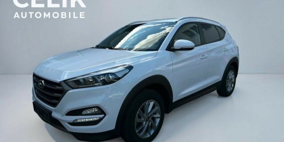 Hyundai Tucson blue 2WD 1. Hand 120.000 km 12.890 &euro; Neckarsulm 74172