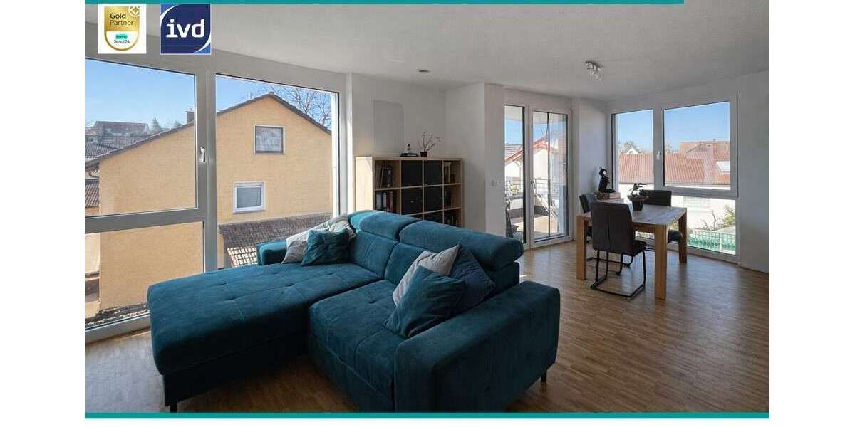 Etagenwohnung Bad Friedrichshall - 3.5 Zimmer, 80 m&sup2;, 1.195&euro; | Angebot:26089469