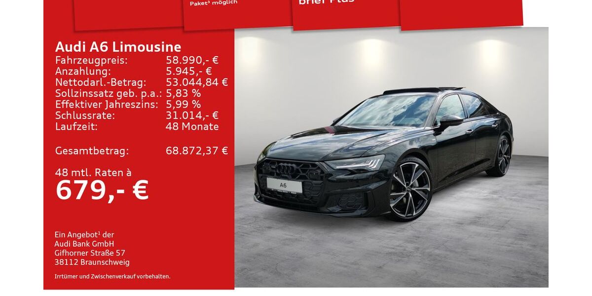 Audi A6 12.000 km 57.990 € Mosbach 74821