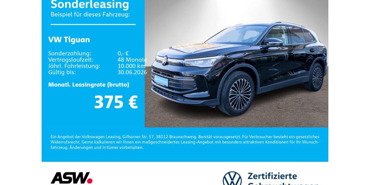 VW Tiguan 38.900 km 34.990 &euro; Sinsheim 74889