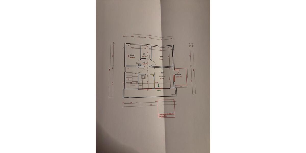 Etagenwohnung Obersulm - 3 Zimmer, 60 m&sup2;, 900&euro; | Angebot:26506974
