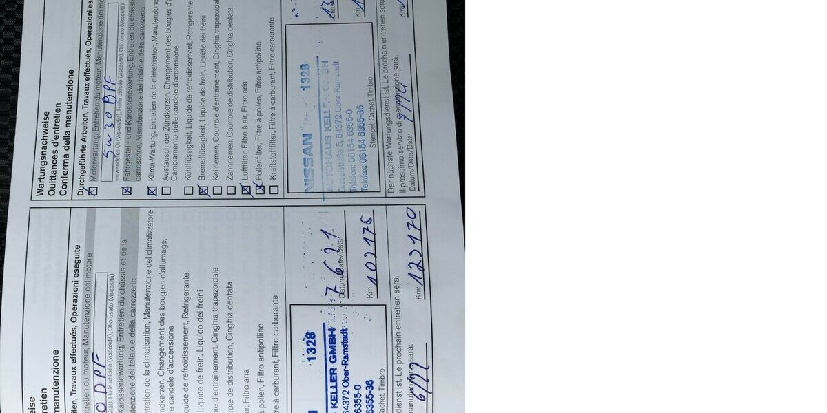 Nissan Qashqai 1.6 dCi Tekna 132.000 km 7.990 &euro; Neckarsulm 74172