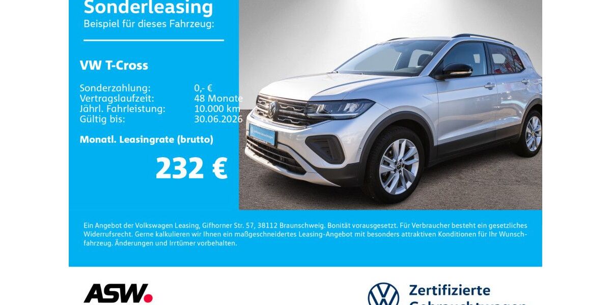 VW T-Cross 19.900 km 24.990 &euro; Sinsheim 74889