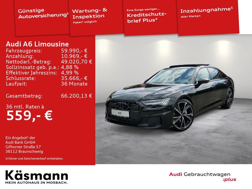 Audi A6 12.000 km 59.990 € Mosbach 74821