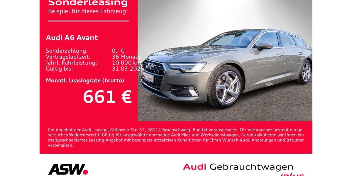 Audi A6 9.500 km 57.930 &euro; Heilbronn 74074