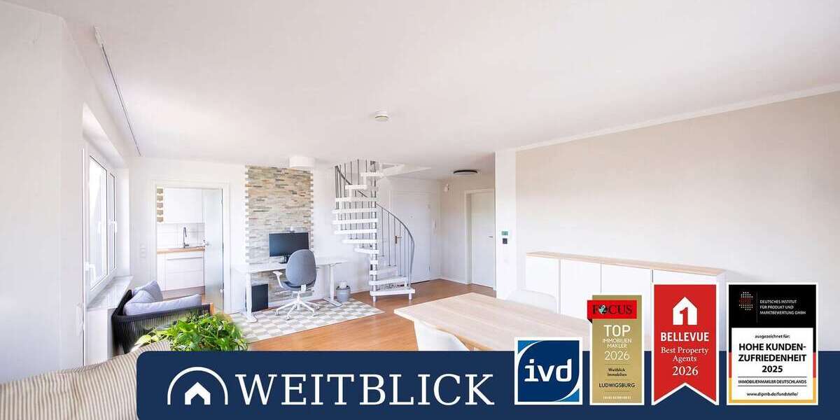 Etagenwohnung Asperg - 3.5 Zimmer, 70 m&sup2;, 1.040&euro; | Angebot:27688223