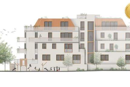 4-Zimmer-Balkonwohnung mit zwei Freisitzen für mehr Wohnkomfort *KfW-40-QNG Standard* 4 zimmer