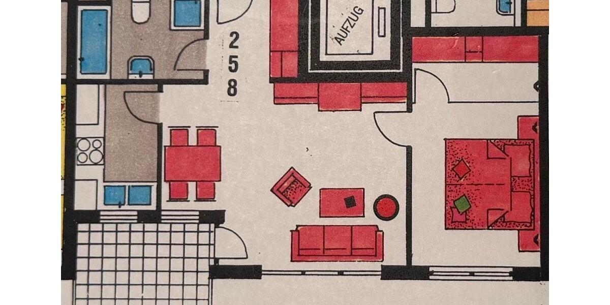 Gepflegte 2-Zimmer-Wohnung mit Balkon im 1.OG 2 zimmer