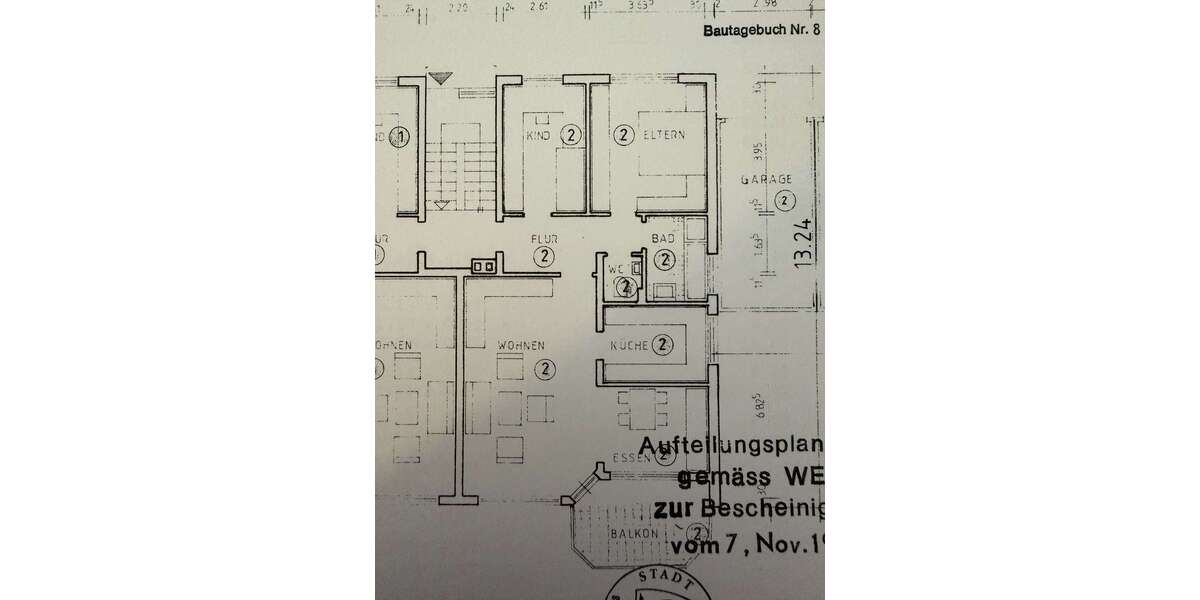 Etagenwohnung Ludwigsburg Hoheneck - 3.5 Zimmer, 83 m&sup2;, 1.150&euro; | Angebot:26126402
