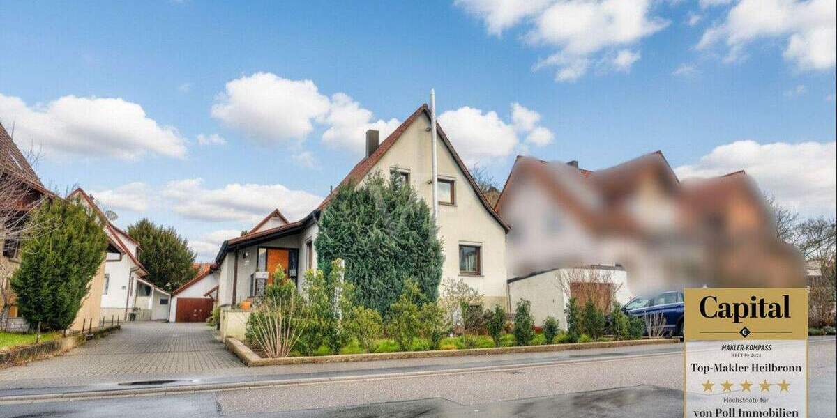 Einfamilienhaus Weinsberg - 4 Zimmer, 90 m&sup2;, 395.000&euro; | Angebot:25212107