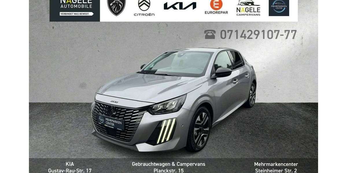 Peugeot 208 8.474 km 18.800 € Bietigheim-Bissingen 74321