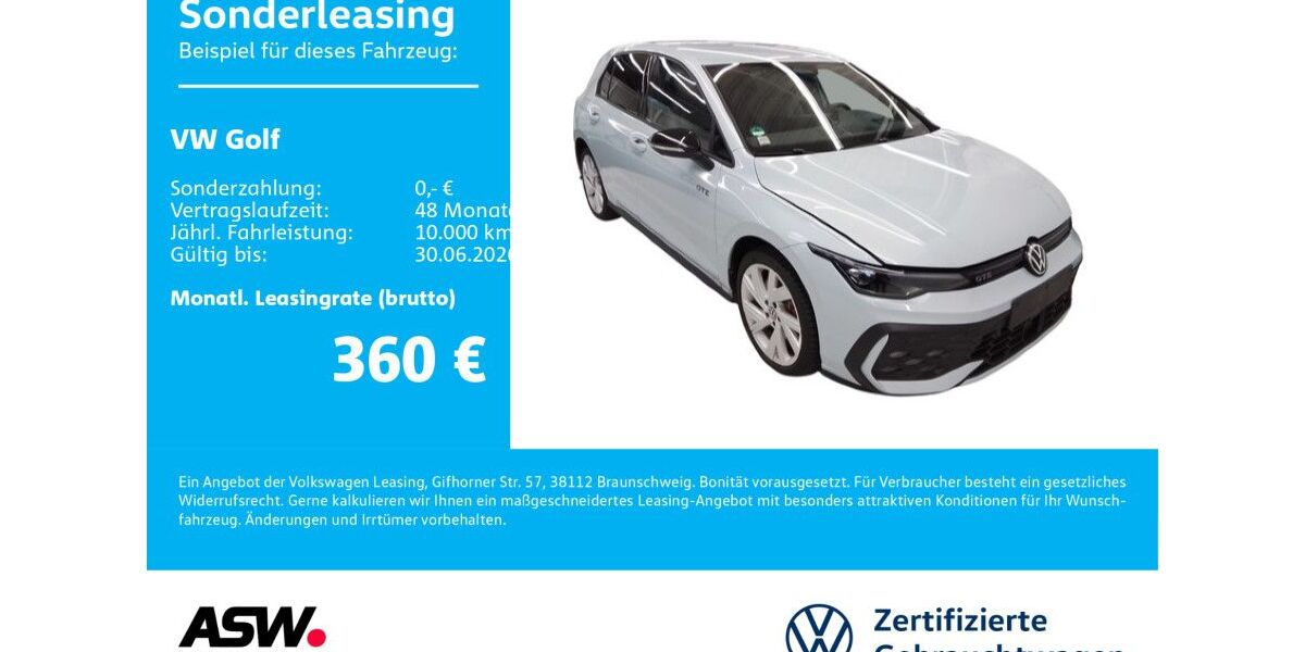 VW Golf 19.300 km 34.930 &euro; Neckarsulm 74172