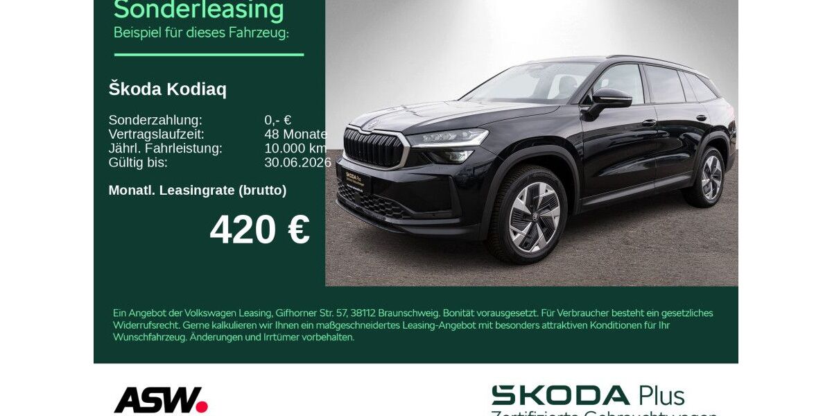Skoda Kodiaq 24.700 km 42.890 &euro; Heilbronn 74076