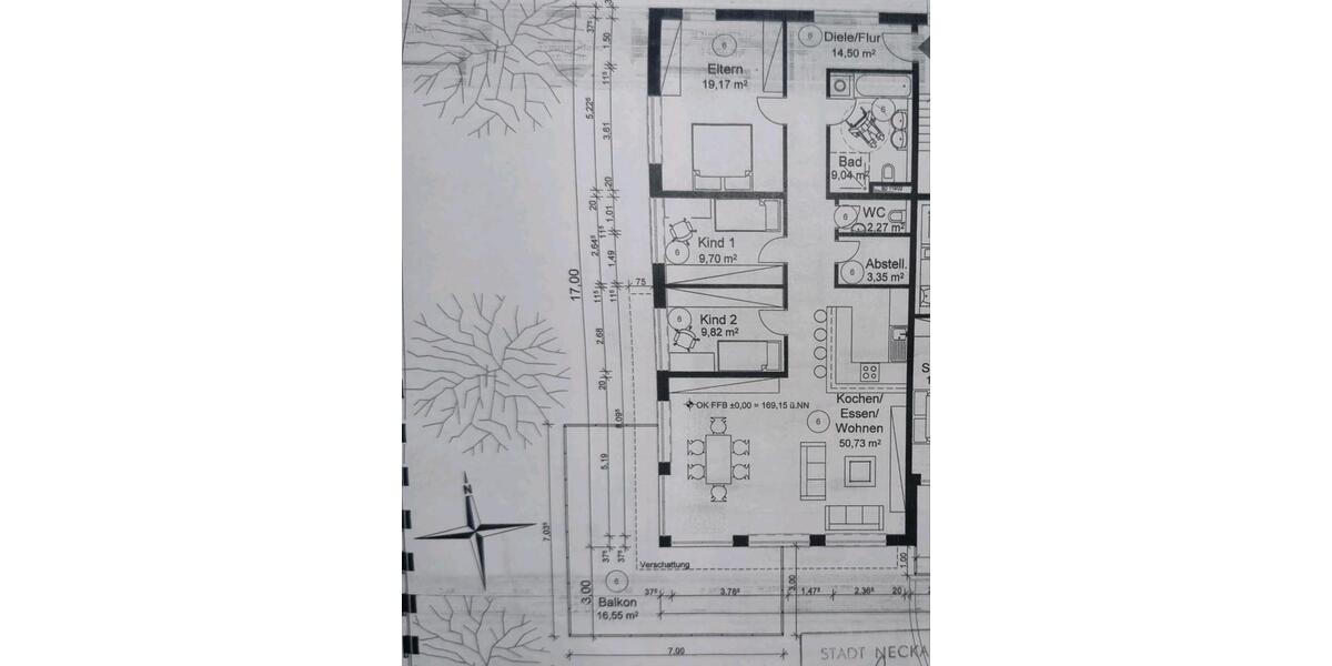 Etagenwohnung Neckarsulm - 4 Zimmer, 132 m&sup2;, 455.000&euro; | Angebot:24838461