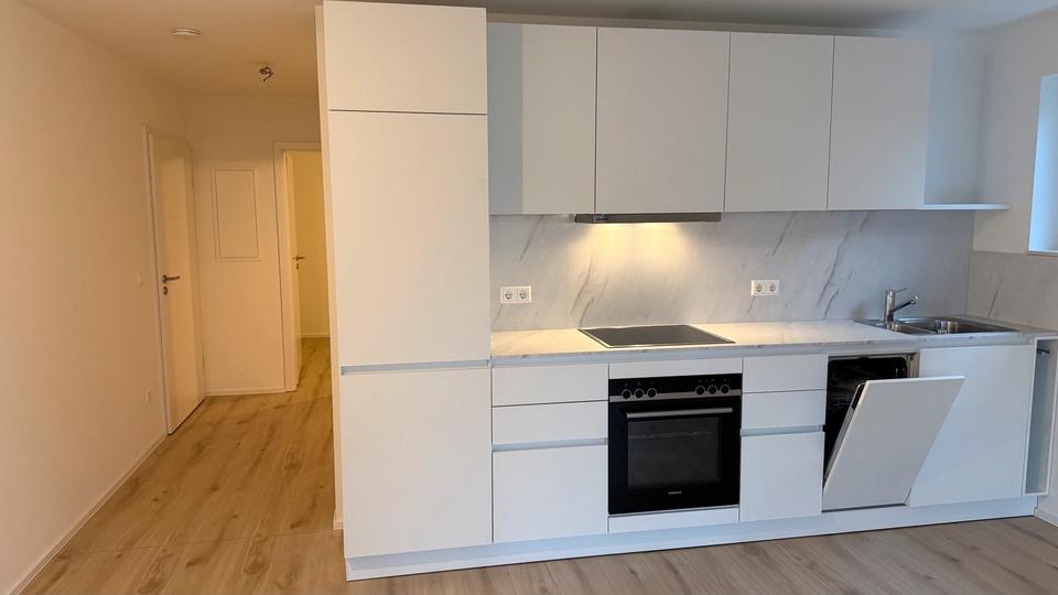 Neubau-Erstbezug: 2-Zimmer-Wohnung mit Terrasse & Privatgarten in 2 zimmer