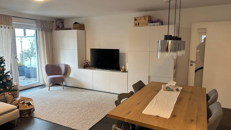 Moderne 4-Zi. Wohnung mit Terrasse & Garten - sofort bezugsfrei 4 zimmer
