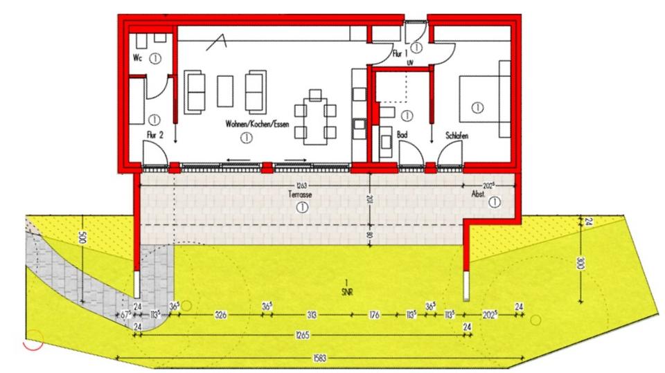 Etagenwohnung Eppingen - 2 Zimmer, 94 m&sup2;, 530.000&euro; | Angebot:24785569