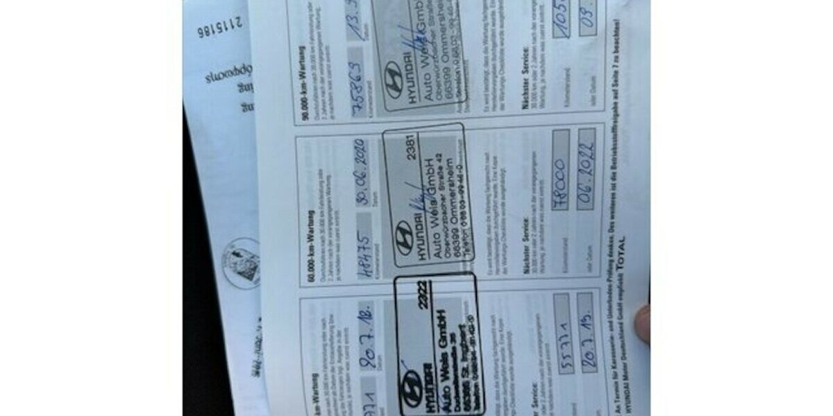 Hyundai Tucson blue 2WD 1. Hand 120.000 km 12.890 &euro; Neckarsulm 74172