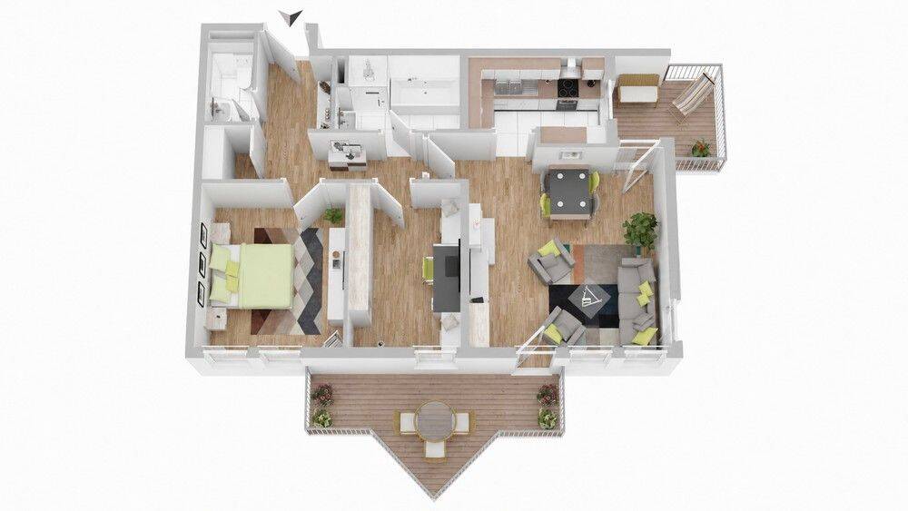 Etagenwohnung Bad Rappenau - 3 Zimmer, 82 m&sup2;, 298.000&euro; | Angebot:26917919