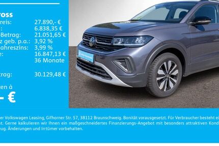 VW T-Cross 9.300 km 27.390 € Bad Rappenau 74906
