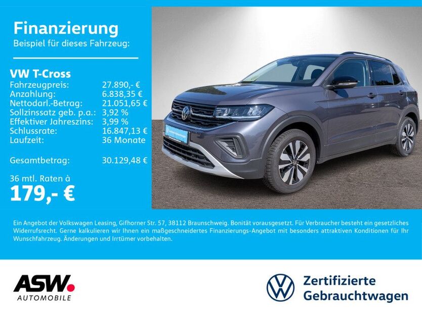VW T-Cross 9.300 km 27.390 € Bad Rappenau 74906