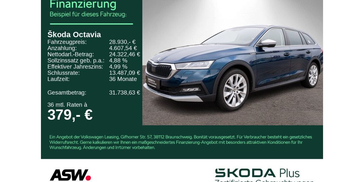 Skoda Octavia 91.200 km 28.930 &euro; Bad Rappenau 74906