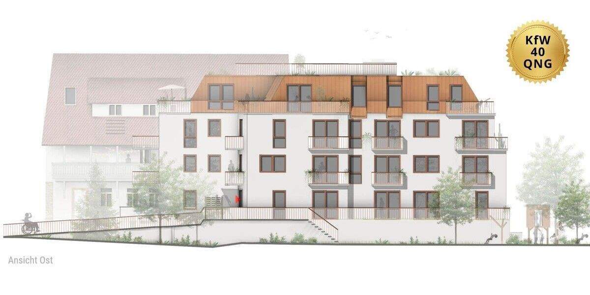 Etagenwohnung Asperg - 3 Zimmer, 63 m&sup2;, 426.900&euro; | Angebot:25692111