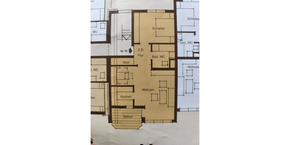 Dachgeschoßwohnung Besigheim - 2.5 Zimmer, 56 m&sup2;, 800&euro; | Angebot:26646767