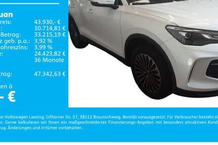 VW Tiguan 14.990 km 43.930 &euro; Neckarsulm 74172