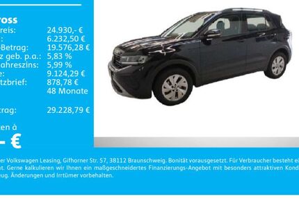 VW T-Cross 8.400 km 24.930 &euro; Sinsheim 74889