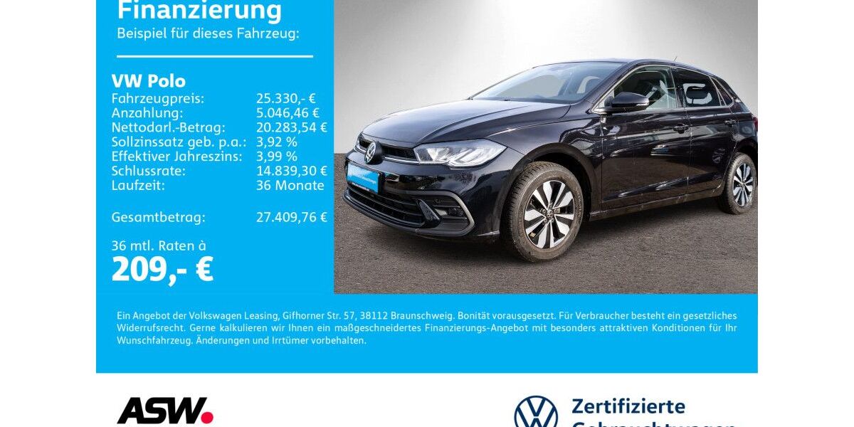 VW Polo 19.800 km 24.990 &euro; Neckarsulm 74172
