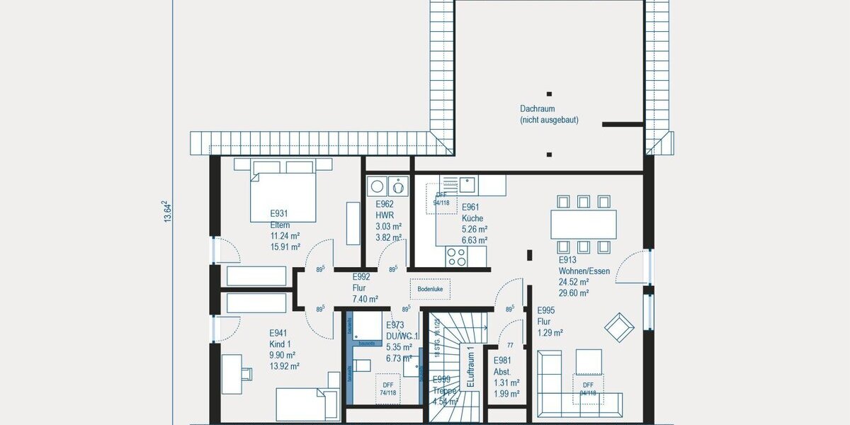 Moderne Lebensqualität trifft individuelle Gestaltung - Ihr projektiertes Mehrfamilienhaus in Heilbronn - Mehrfamilienhaus, Wohnhaus Heilbronn Kirchausen | Angebot:27372236