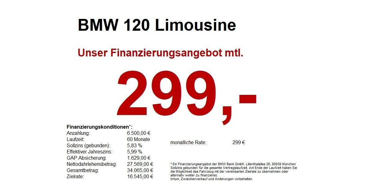 BMW 120 11.147 km 28.888 &euro; Heilbronn 74074