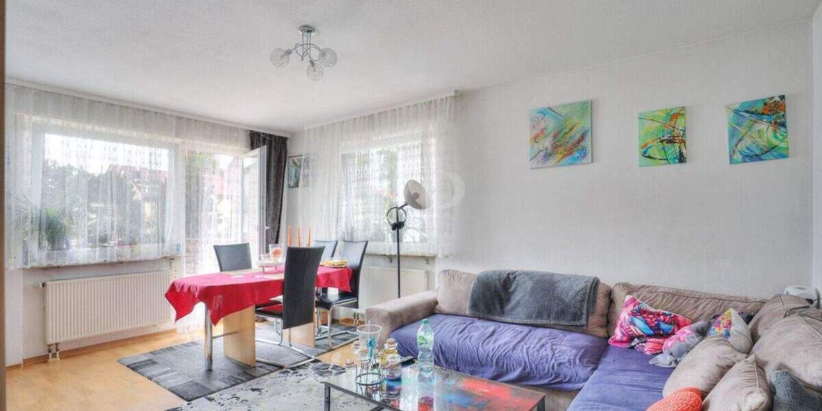 3-Zimmer-Wohnung mit Balkon & Terrasse in zentraler Lage 3 zimmer