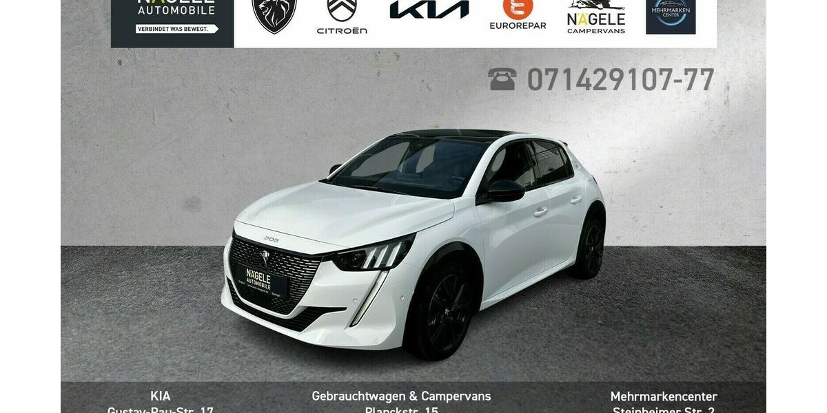 Peugeot 208 1.440 km 22.700 &euro; Bietigheim-Bissingen 74321