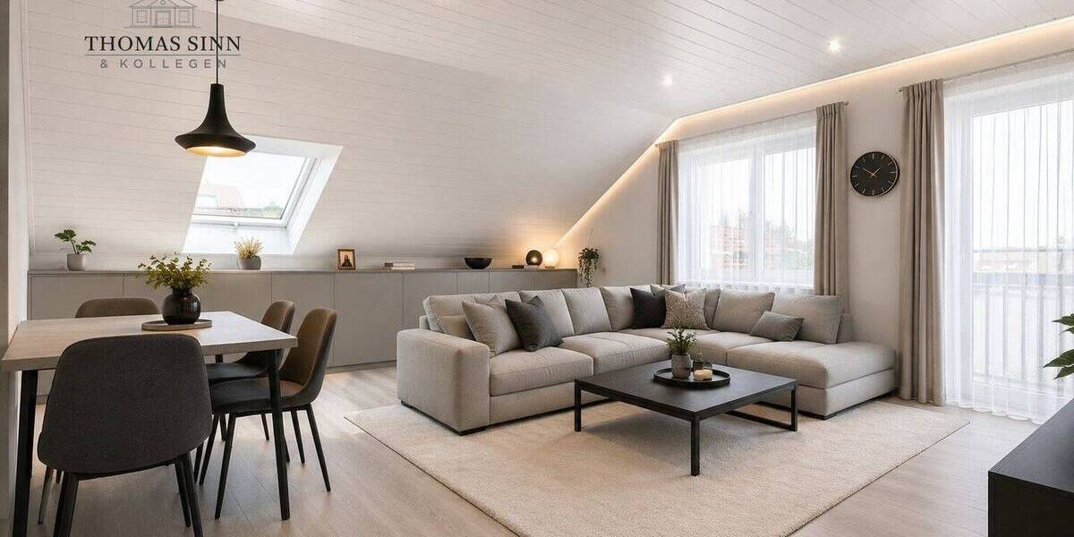 Etagenwohnung Lauffen am Neckar - 2 Zimmer, 58 m&sup2;, 179.000&euro; | Angebot:26715241