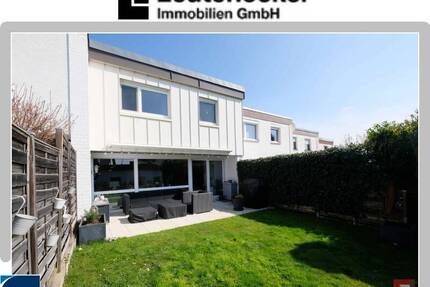 Renoviertes Reihenmittelhaus in Split-Level-Bauweise mit Garten