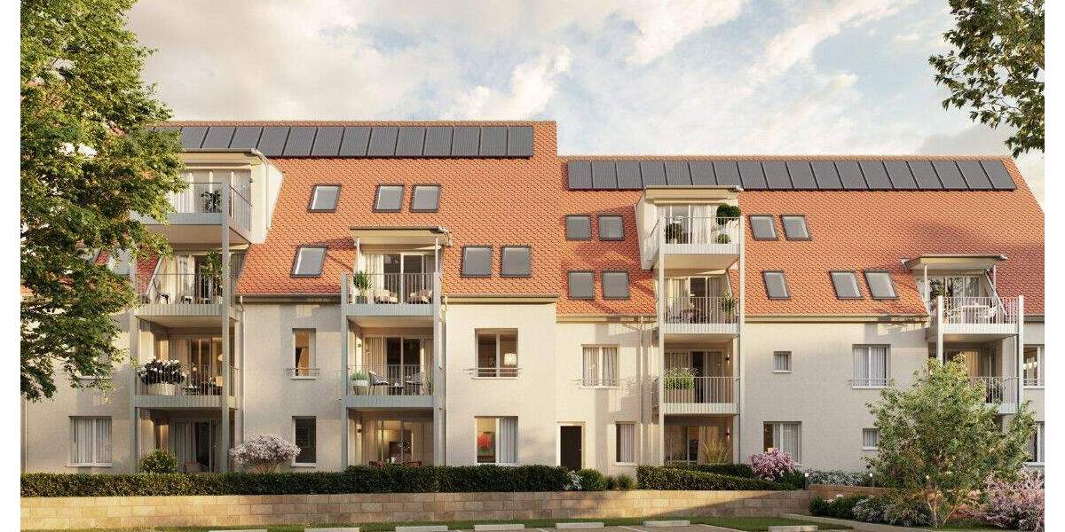 Etagenwohnung Bietigheim-Bissingen Bissingen - 2 Zimmer, 52 m&sup2;, 394.900&euro; | Angebot:25746115