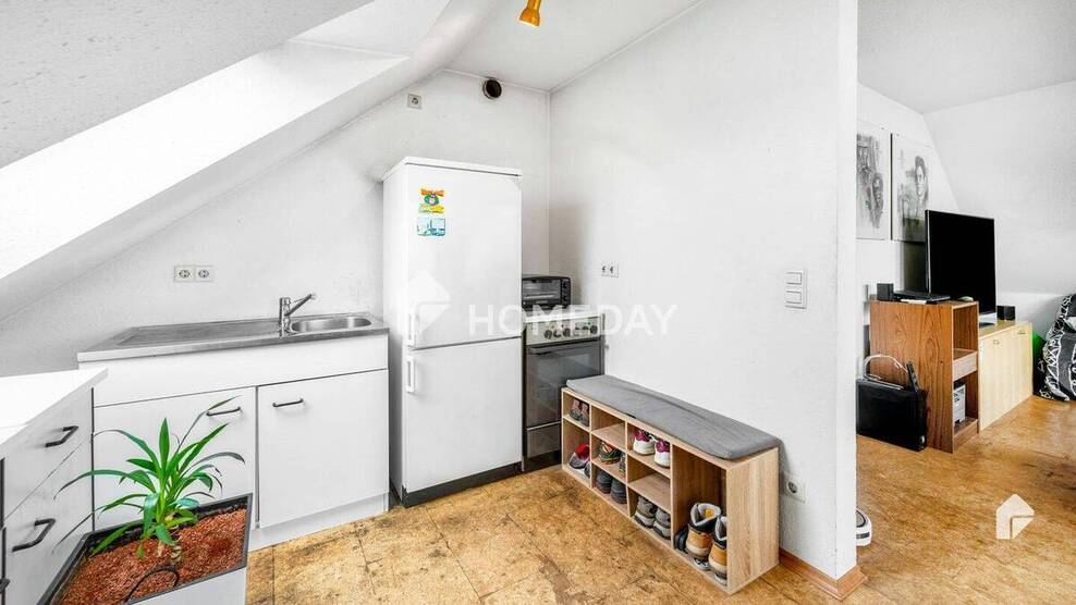 Gemütliches Wohnen im DG mit viel Licht und Flair 3 zimmer