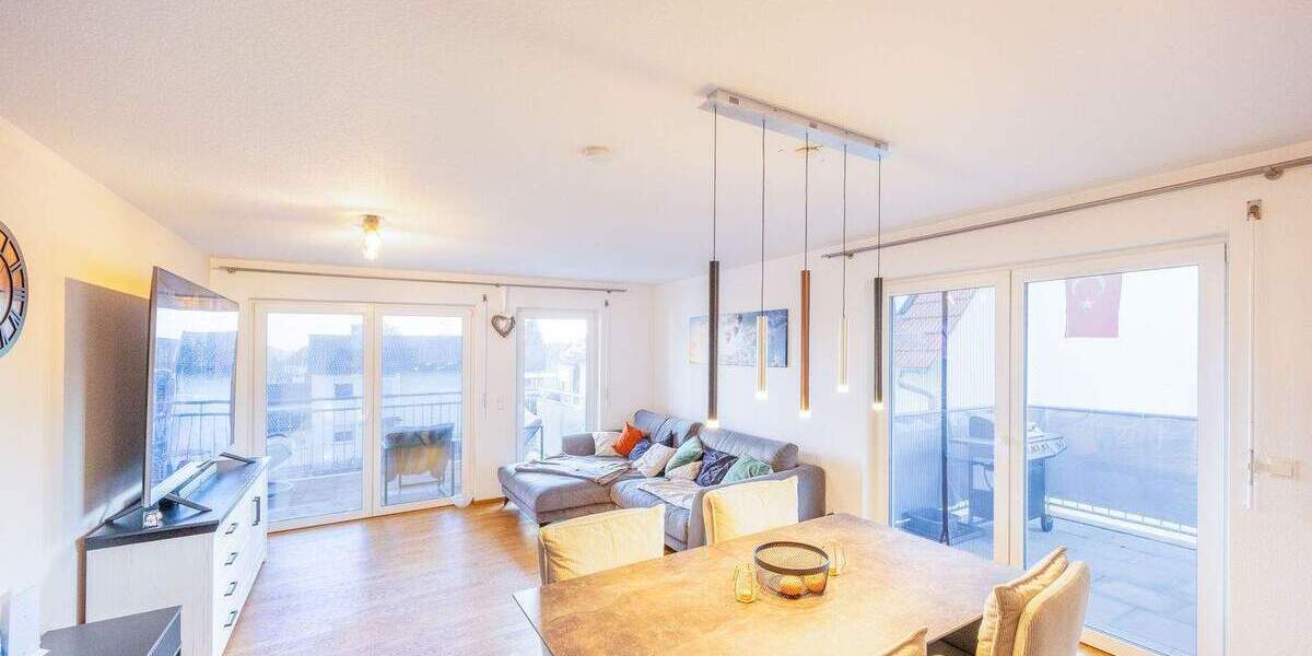 Etagenwohnung Großbottwar Winzerhausen - 3 Zimmer, 78 m&sup2;, 335.000&euro; | Angebot:25698021