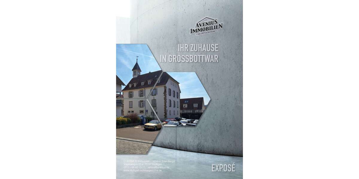 Etagenwohnung Großbottwar - 3 Zimmer, 100 m&sup2;, 235.000&euro; | Angebot:27672324