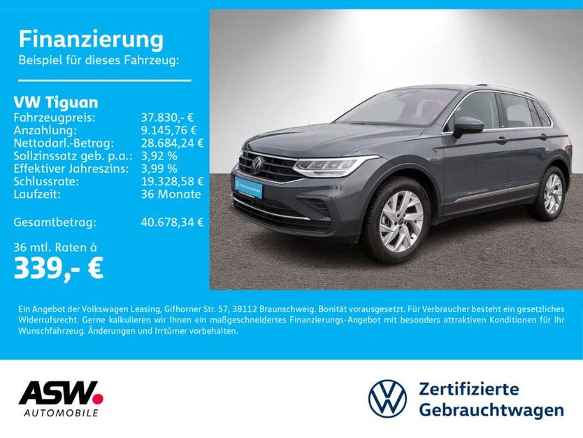 VW Tiguan 34.900 km 37.830 € Sinsheim 74889