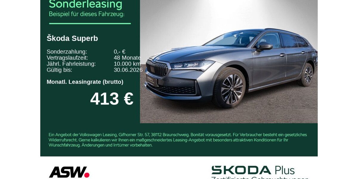 Skoda Superb 24.300 km 39.890 &euro; Heilbronn 74076