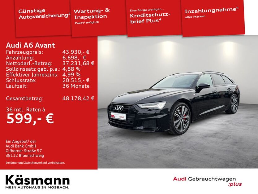 Audi A6 69.435 km 43.930 € Mosbach 74821