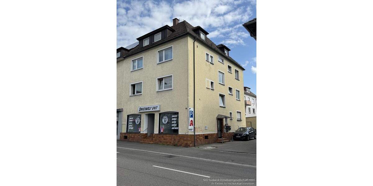 Mehrfamilienhaus mit Gewerbeeinheit in bester Innenstadtlage von Heilbronn-direkt am Bildungscampus 1 zimmer