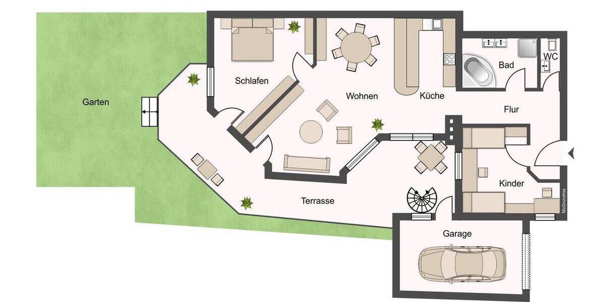 Etagenwohnung Murr - 3 Zimmer, 90 m&sup2;, 399.000&euro; | Angebot:26835410