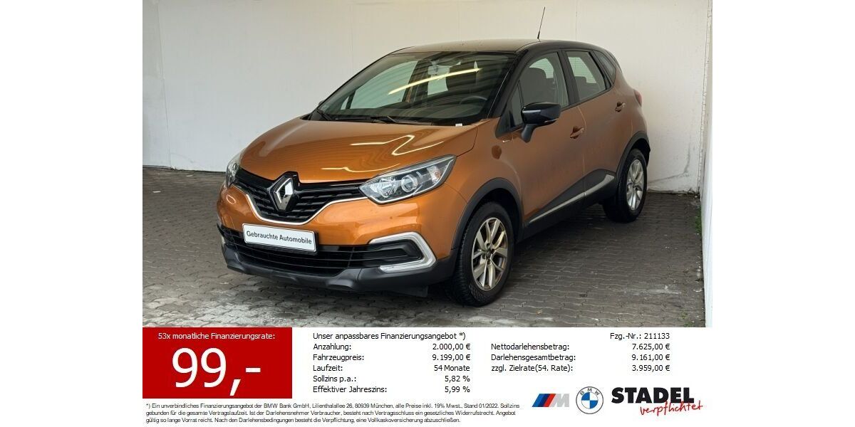 Renault Captur 67.602 km 10.888 &euro; Heilbronn 74074