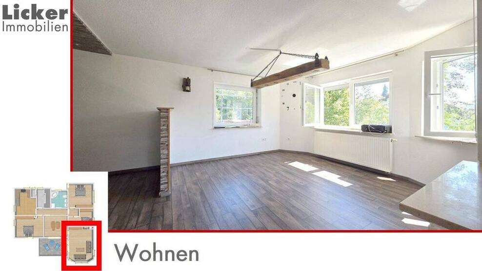 4-5 Zi.-ETW mit 118m², im 3 FH, mit 21m² Balkon