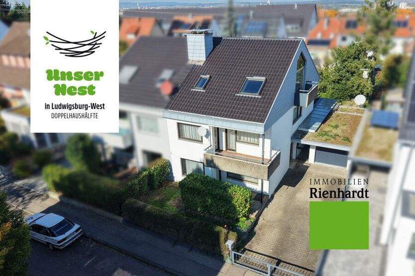 Unser Nest! Doppelhaushälfte in Ludwigsburg-West 6 zimmer